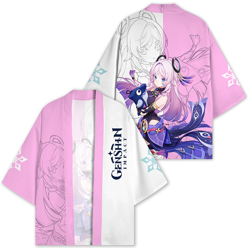 Genshin Impact anime kimono