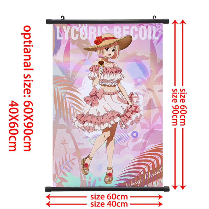 Lycoris Recoil anime wallscroll 60*90cm