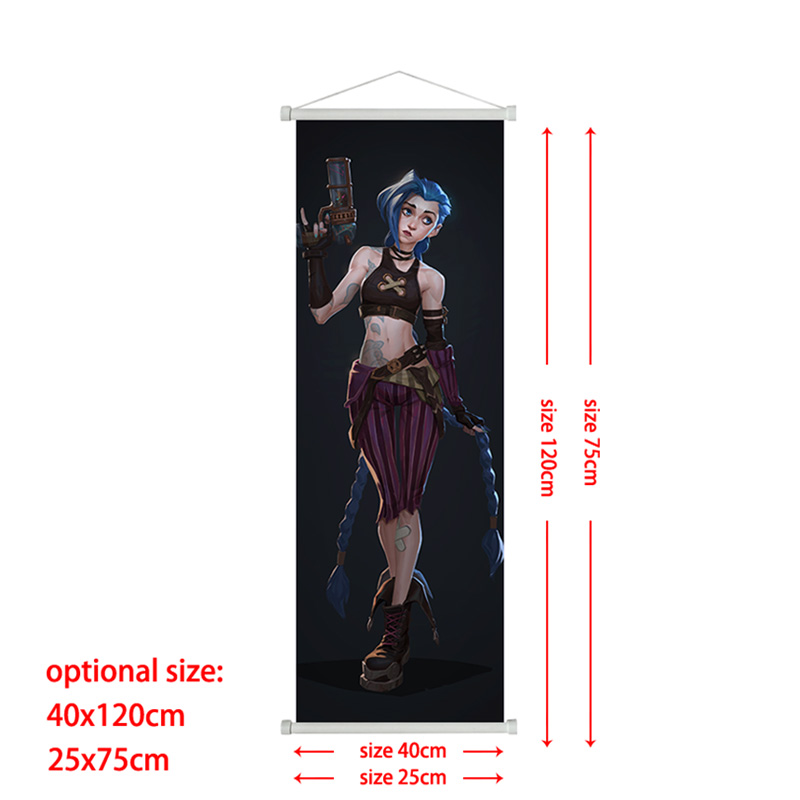 league of legends anime wallscroll 40*120cm