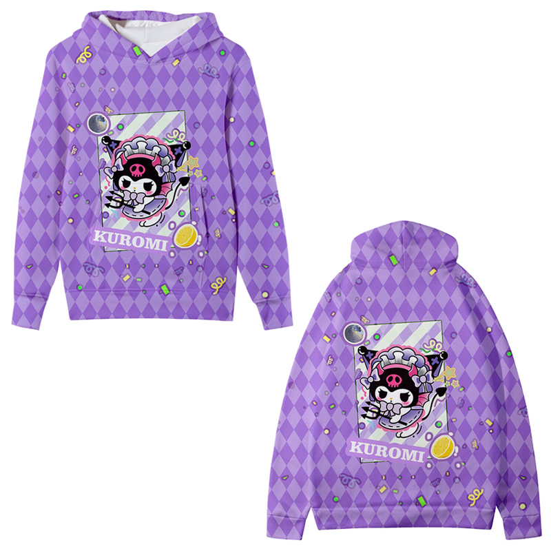 Kuromi anime hoodie