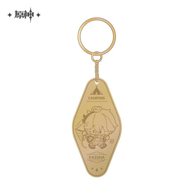 Genshin Impact anime keychain