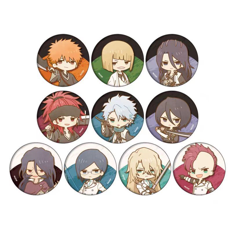 Bleach anime pin 10 pcs a set