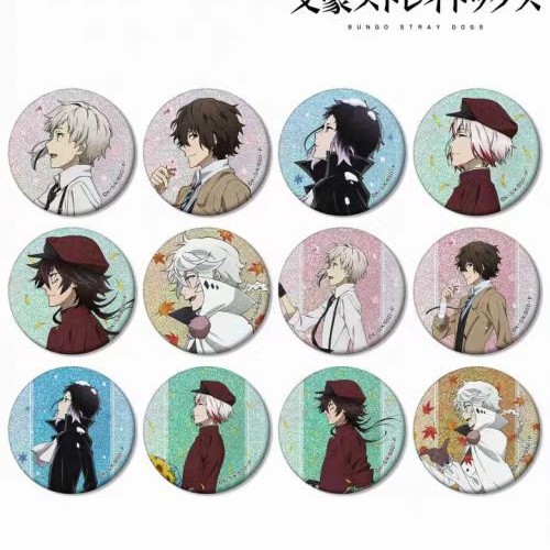 Bungo Stray Dogs anime pin 12pcs a set