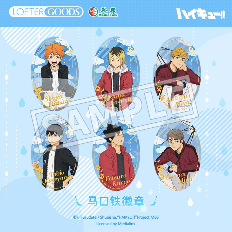 Haikyuu anime pin