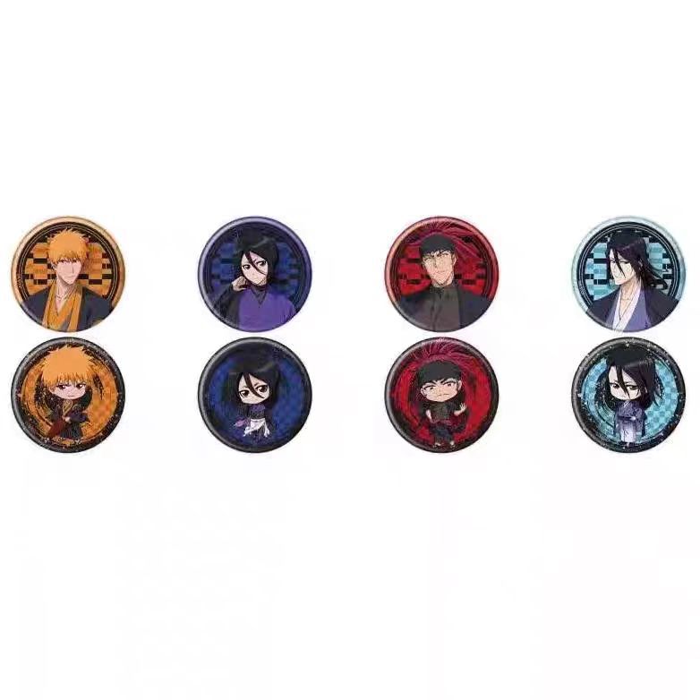 Bleach anime pin 8pcs a set