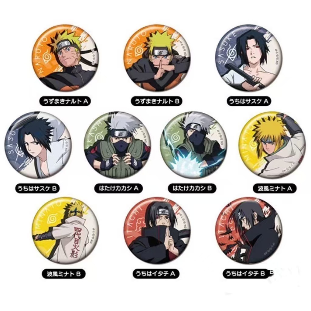 Naruto anime pin 10pcs a set