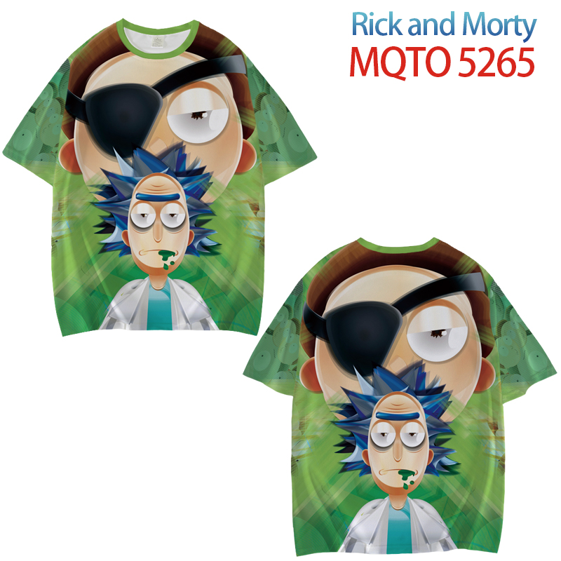 Rick and Morty anime T-shirt