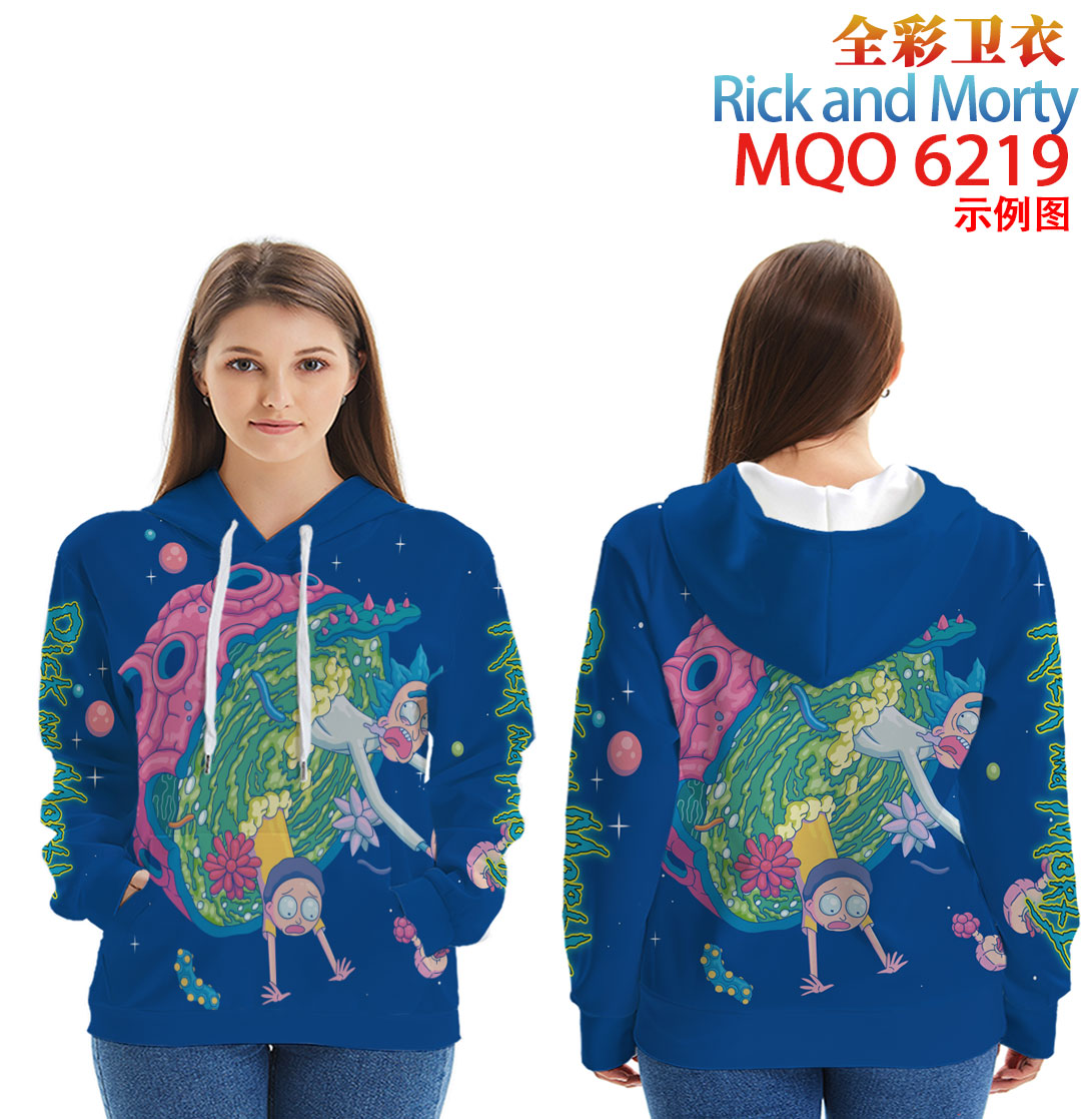 Rick and Morty anime hoodie