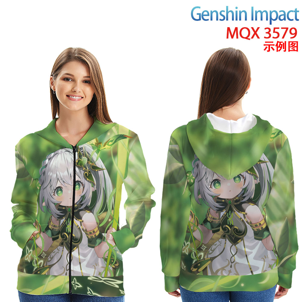 Genshin Impact anime hoodie