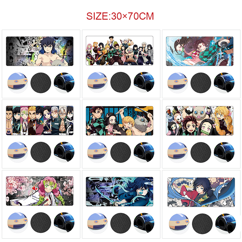 Demon slayer kimets anime Mouse pad 70*30cm