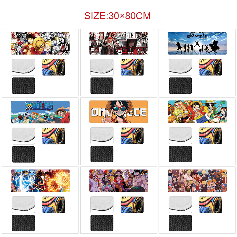 One Piece anime Mouse pad 30*80cm