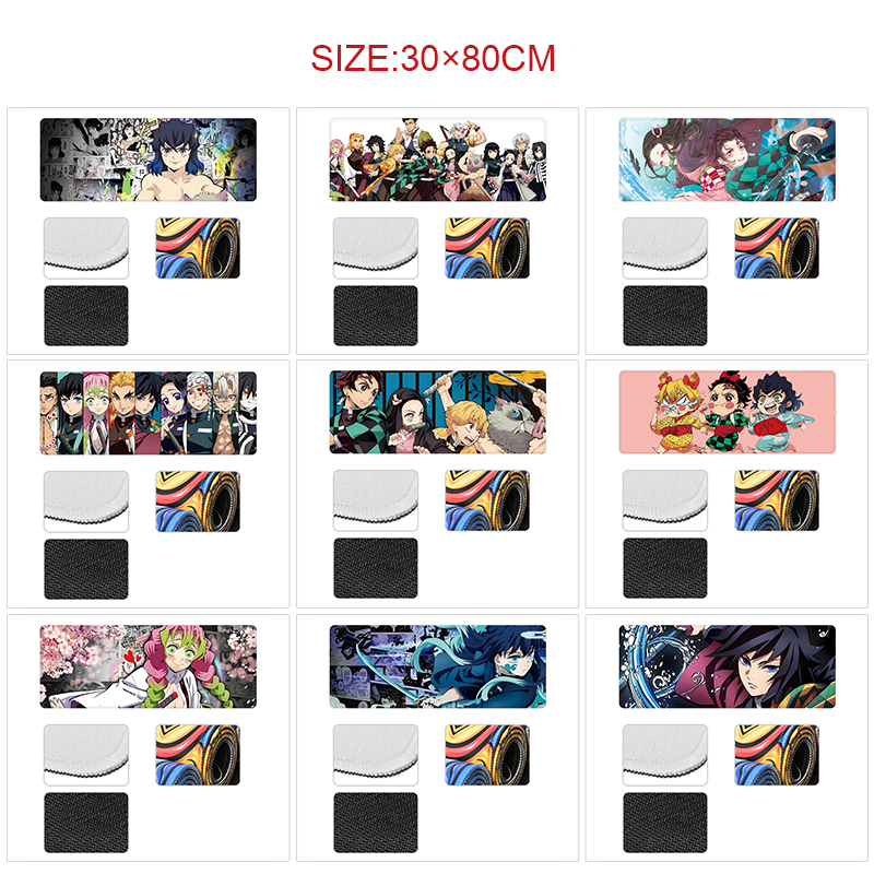 Demon slayer kimets anime Mouse pad 30*80cm