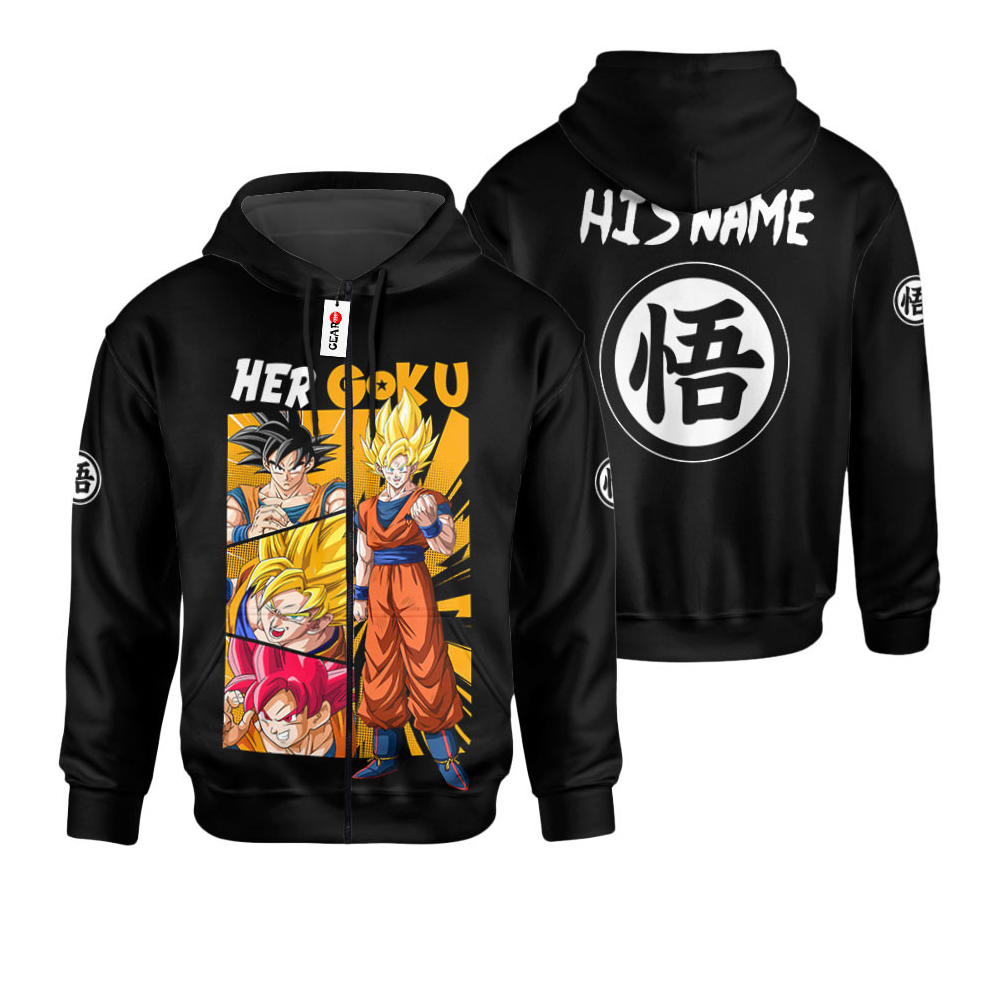 Dragon ball anime hoodie