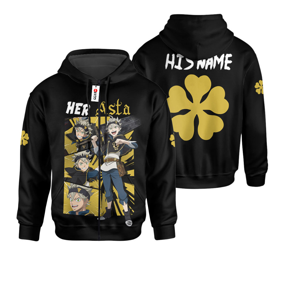 Black Clover anime hoodie