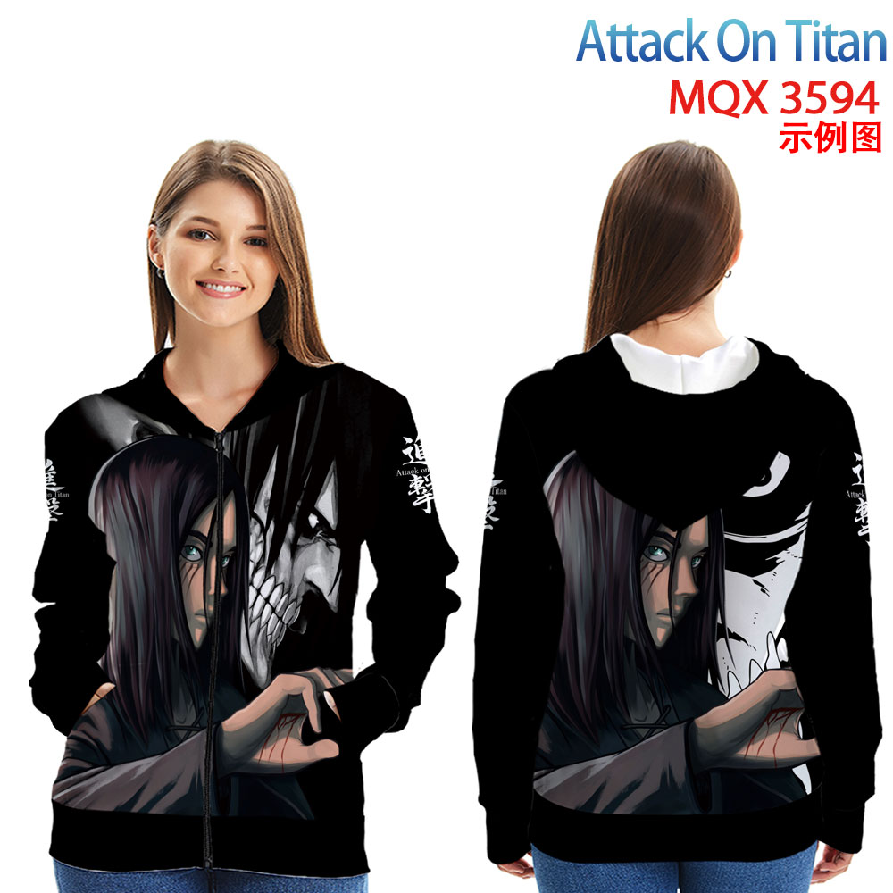 Attack on Titan anime hoodie