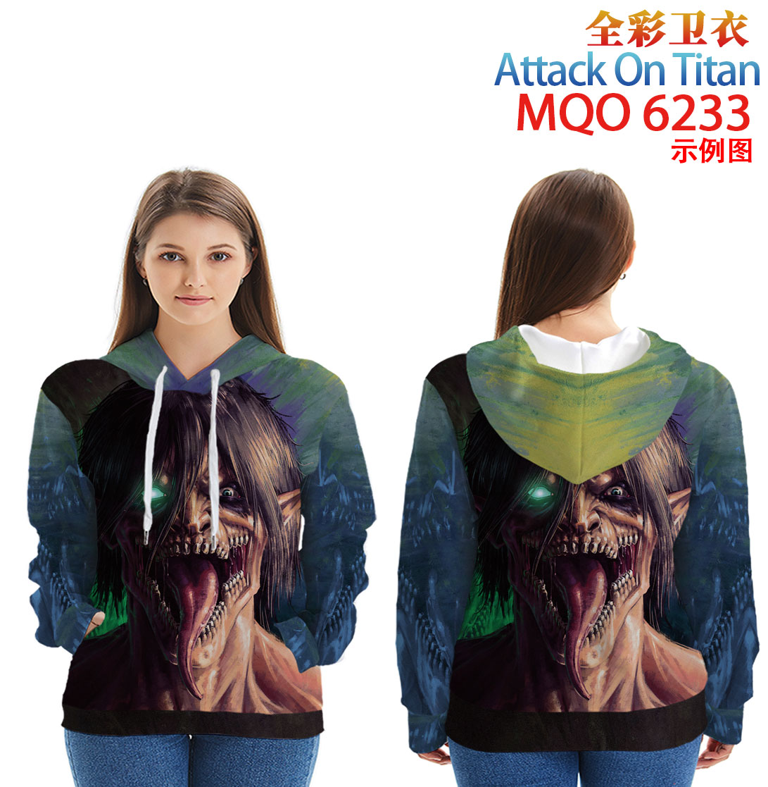 Attack on Titan anime hoodie