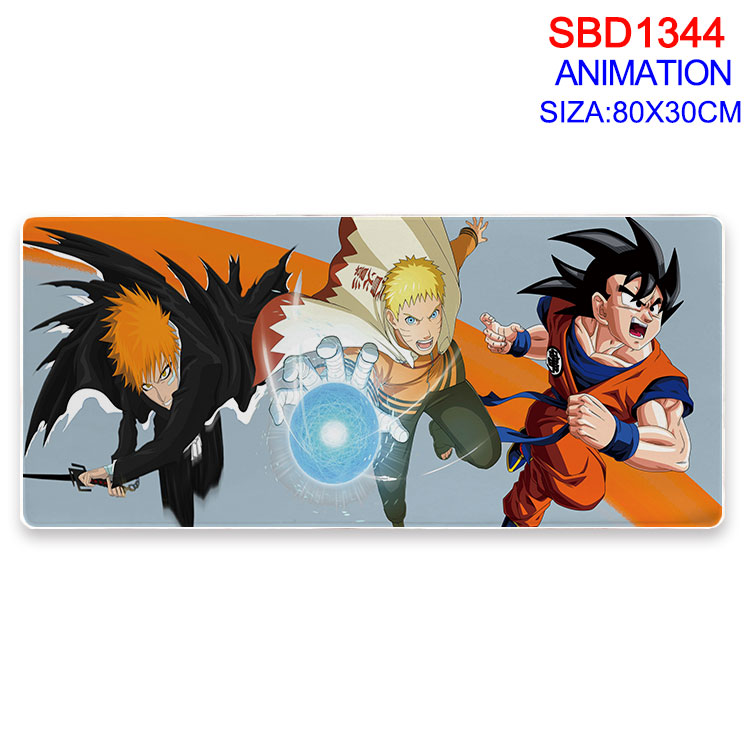 One Piece anime Mouse pad 80*30cm