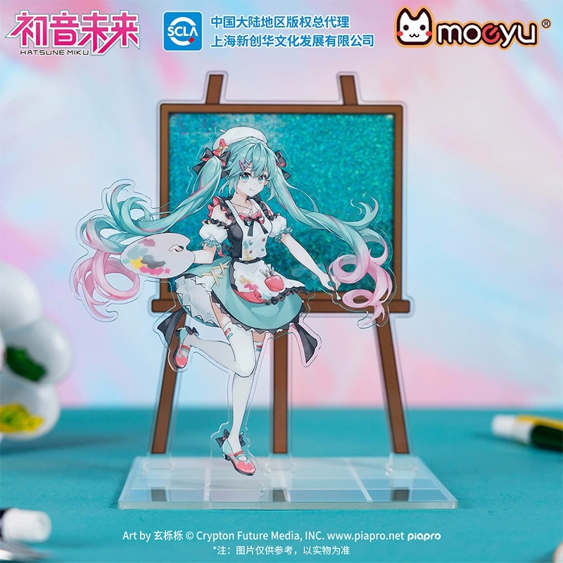 Hatsune Miku anime flowing sand ornaments