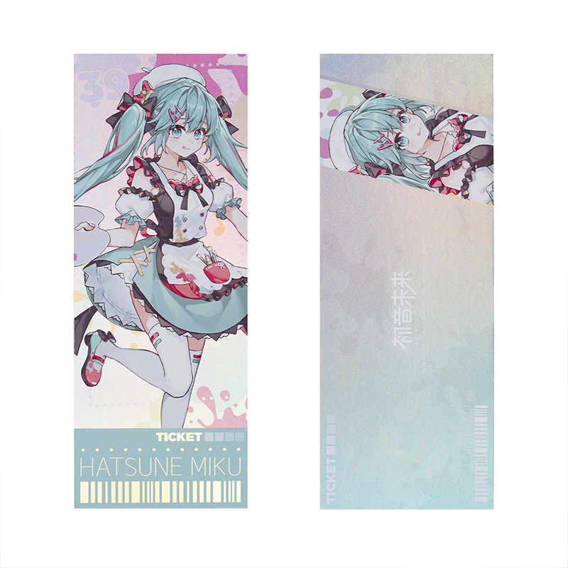 Hatsune Miku anime Laser ticket
