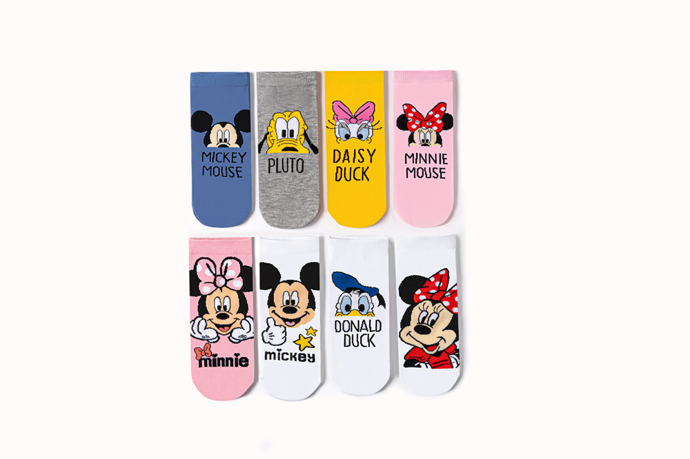 Disney anime socks 5 pcs a set