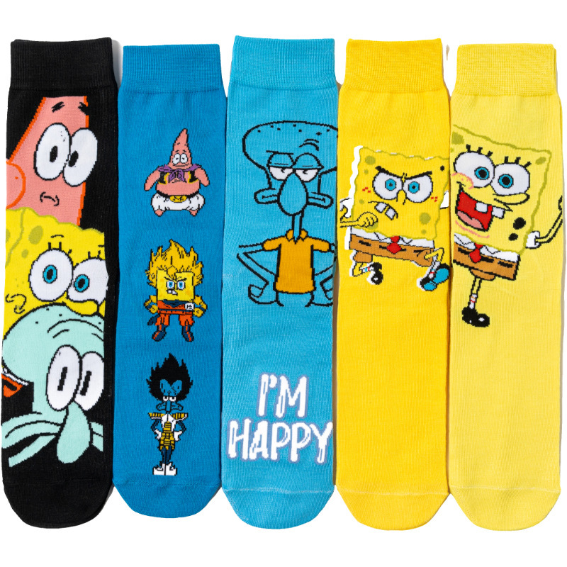 SpongeBob anime socks