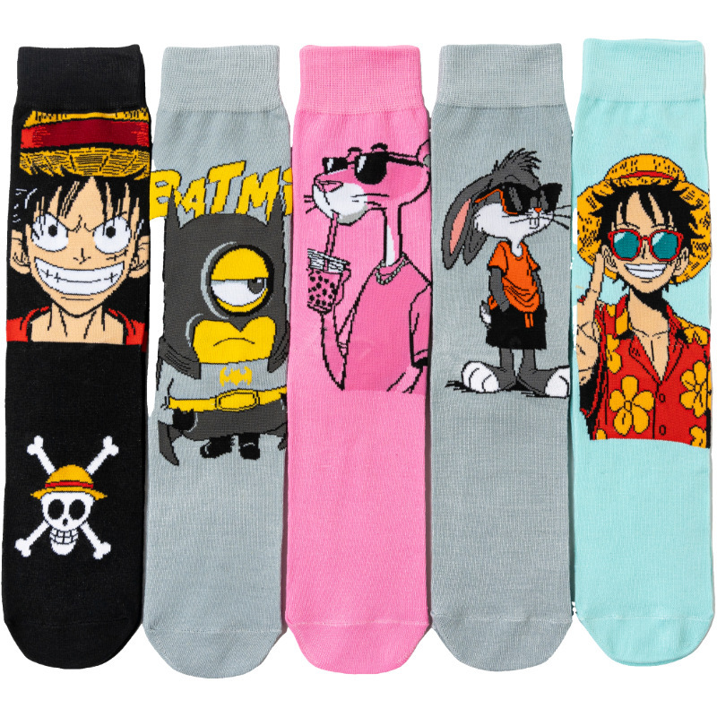 One Piece anime socks