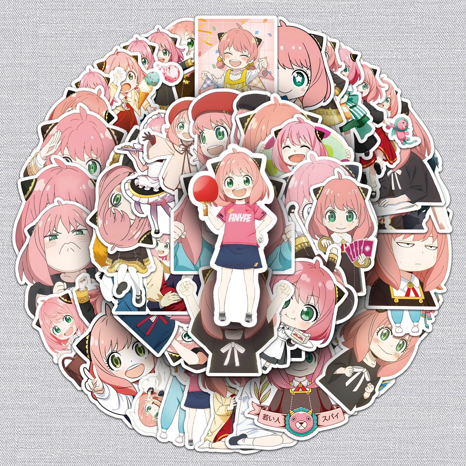 SPY×FAMILY anime  stickers 50pcs a set