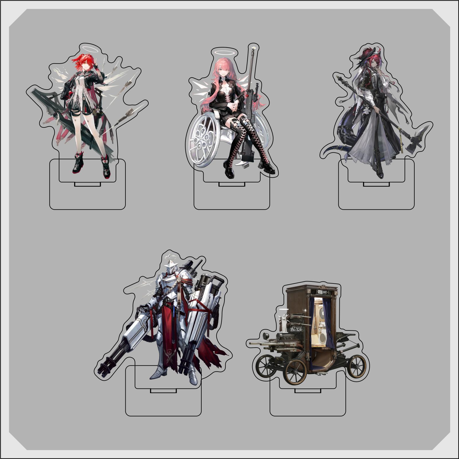 Arknights anime standing plate