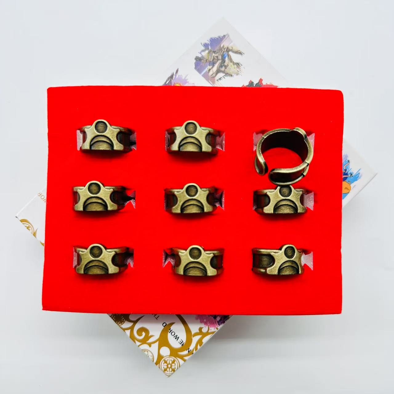 Solo Leveling anime rings set