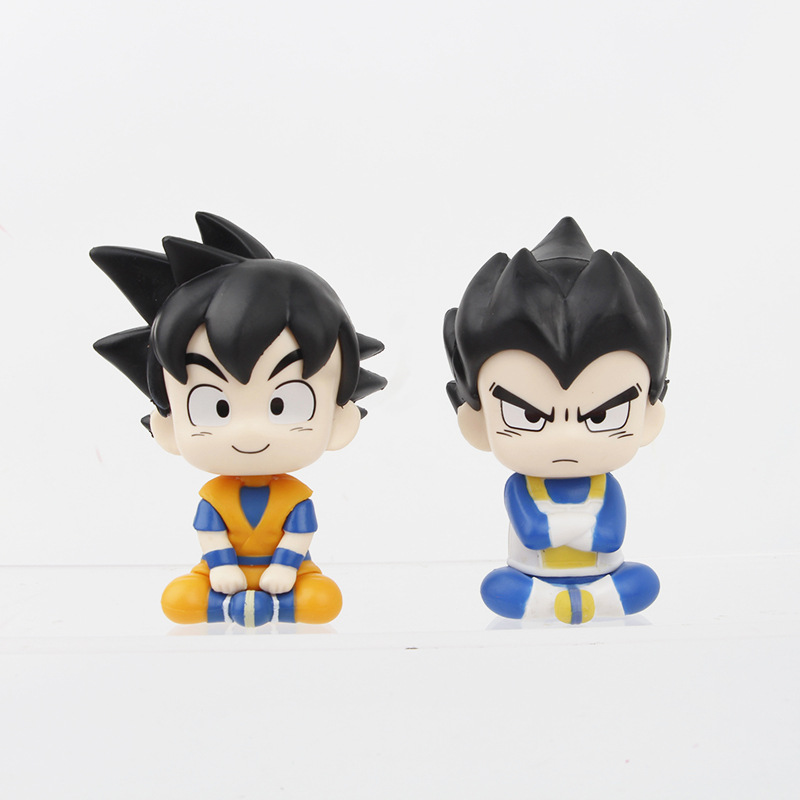 Dragon ball anime figure 9cm 2pcs a set in bags