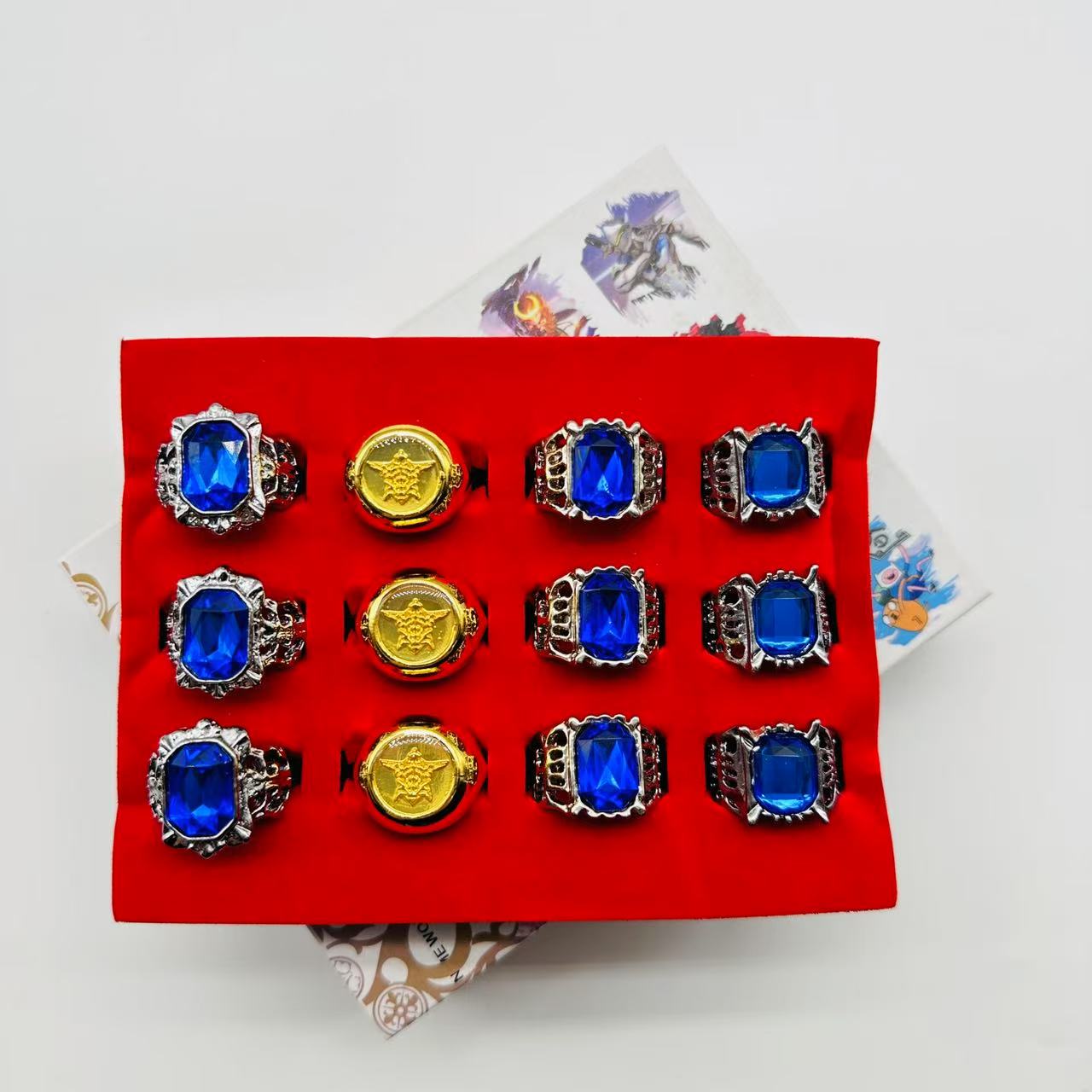 Kuroshitsuji anime rings set