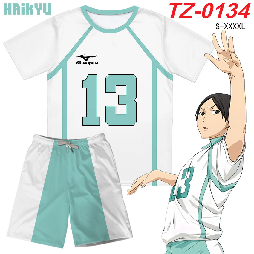 Haikyuu anime T-shirt+shorts