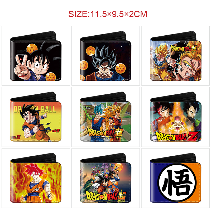 Dragon ball anime wallet