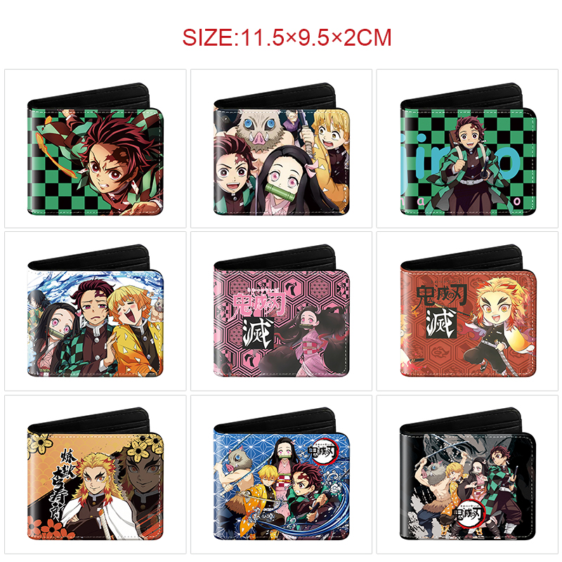 Demon slayer kimets anime wallet