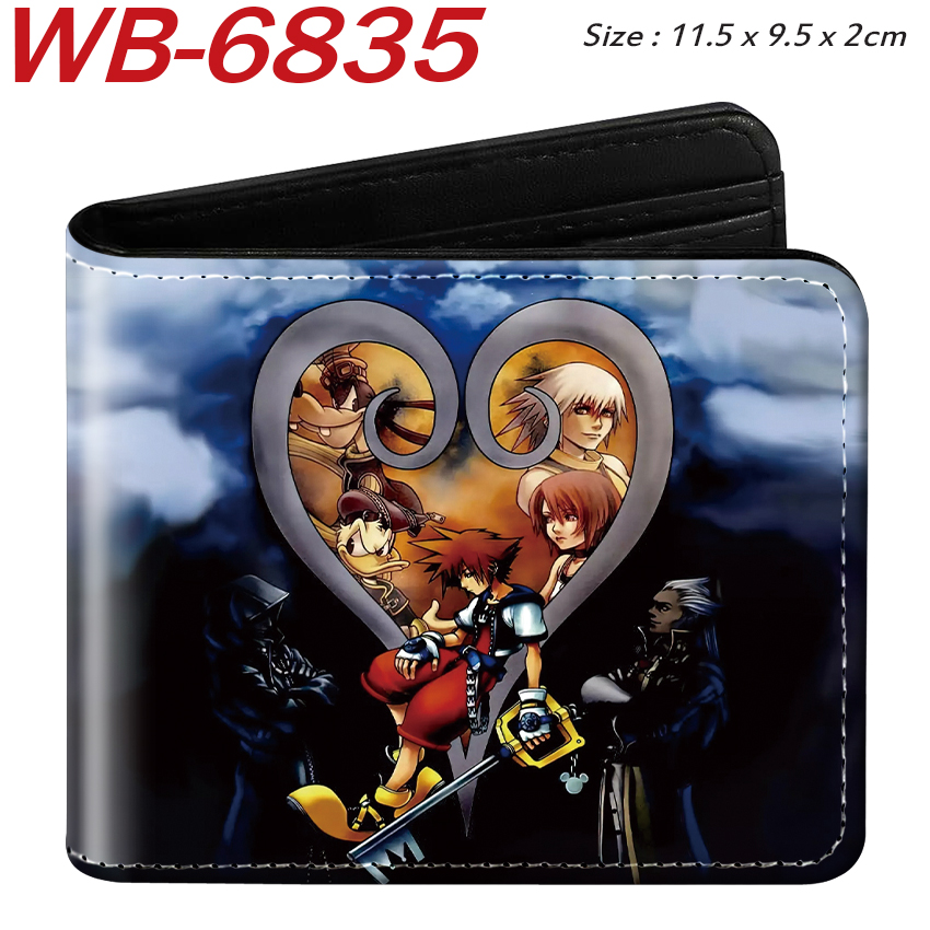Kingdom hearts anime wallet
