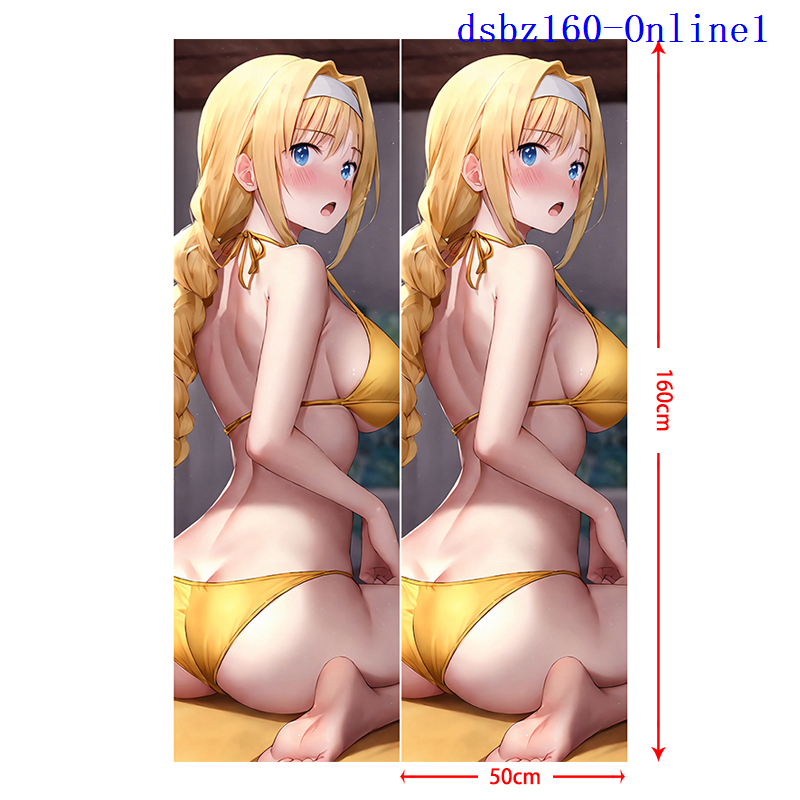 Sword art online anime pillow cushion 50*160cm