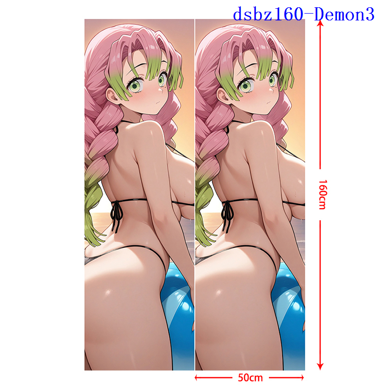 Demon slayer kimets anime pillow cushion 50*160cm
