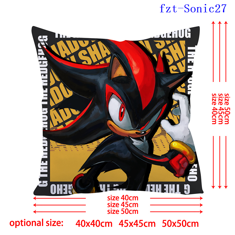 Sonic anime pillow cushion 45*45cm