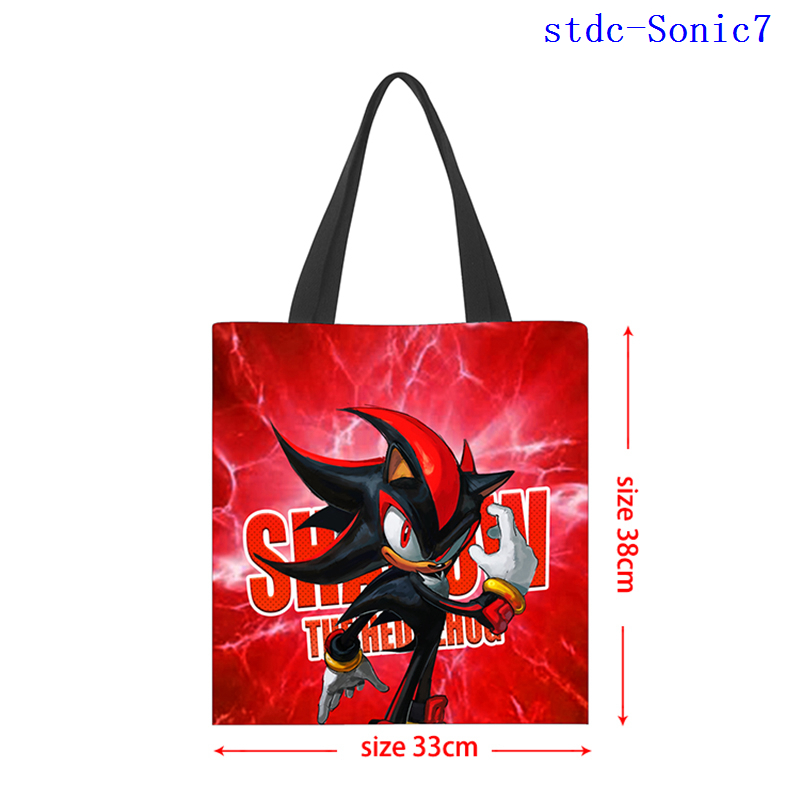 Sonic anime bag 33*38cm