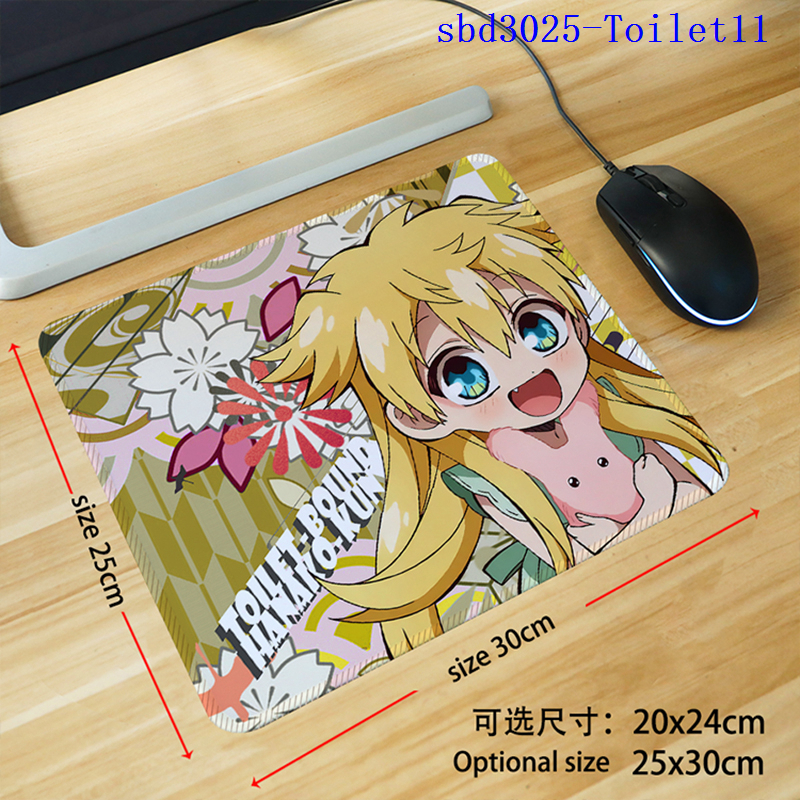 Toilet-bound hanako-kun anime mouse pad 30*25*0.3cm（lockrand）