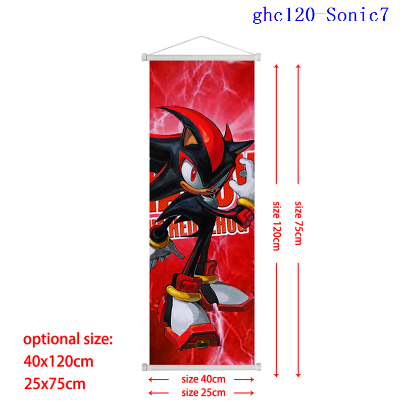 Sonic anime wallscroll 40*120cm