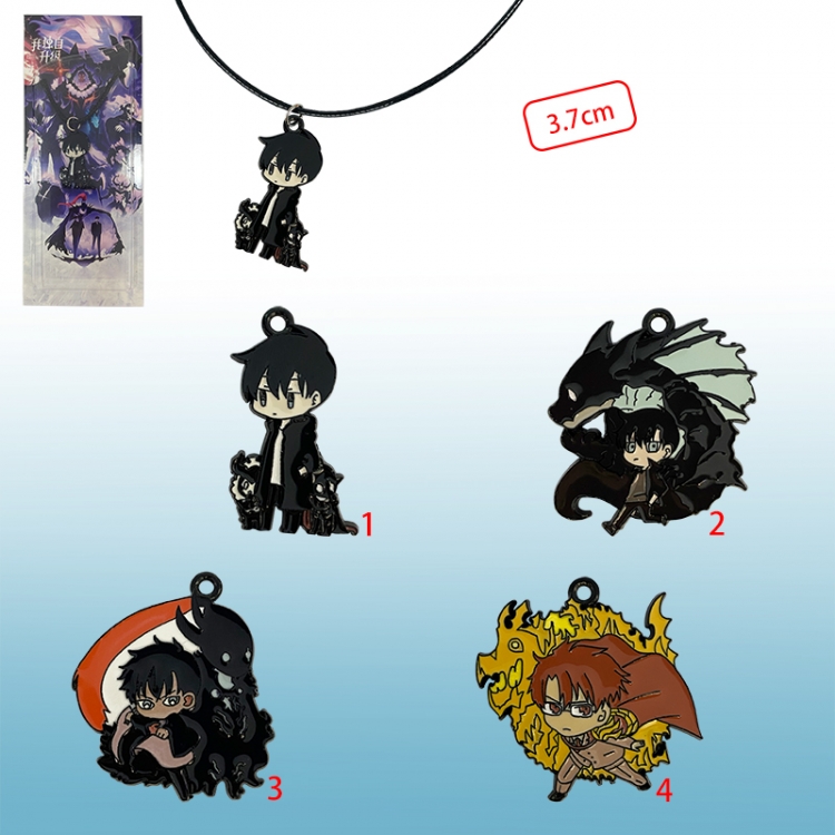 Solo Leveling anime necklace
