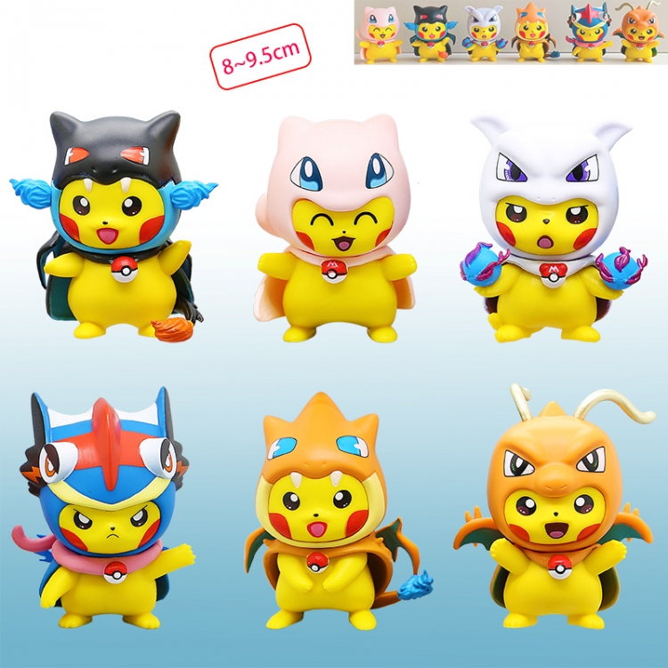 Pokemon anime figure 8-9.5cm