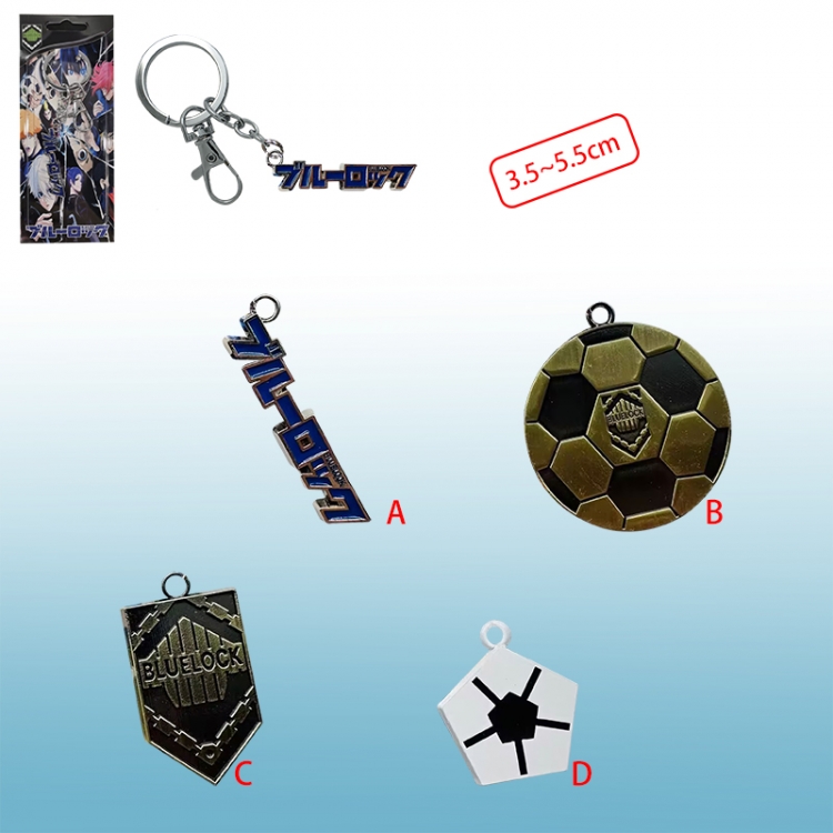 Blue Lock anime keychain