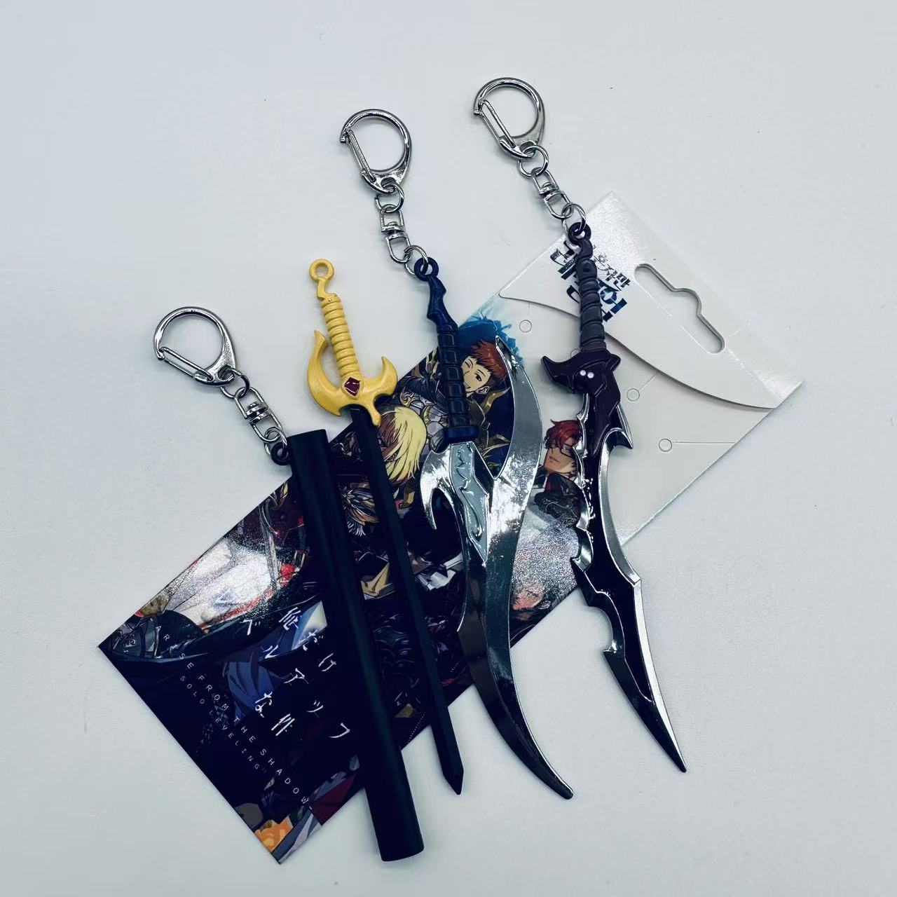 Solo Leveling anime keychain 3 pcs a set