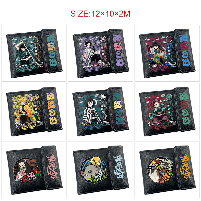 Demon slayer kimets anime wallet