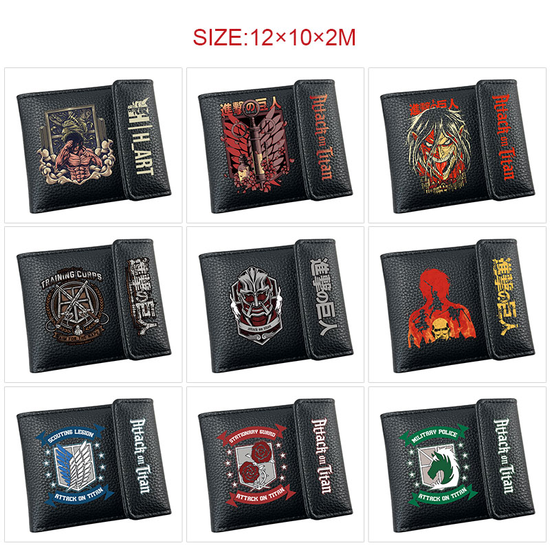 Attack on Titan anime wallet