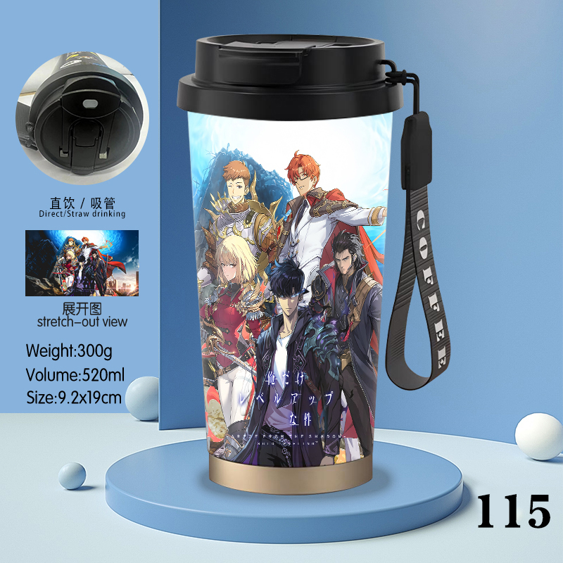 Solo Leveling anime coffee cup
