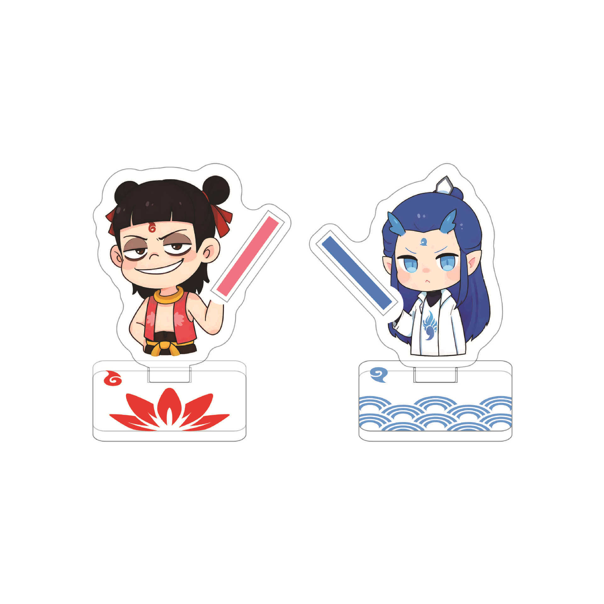 Ne Zha anime standing plate 60*49mm