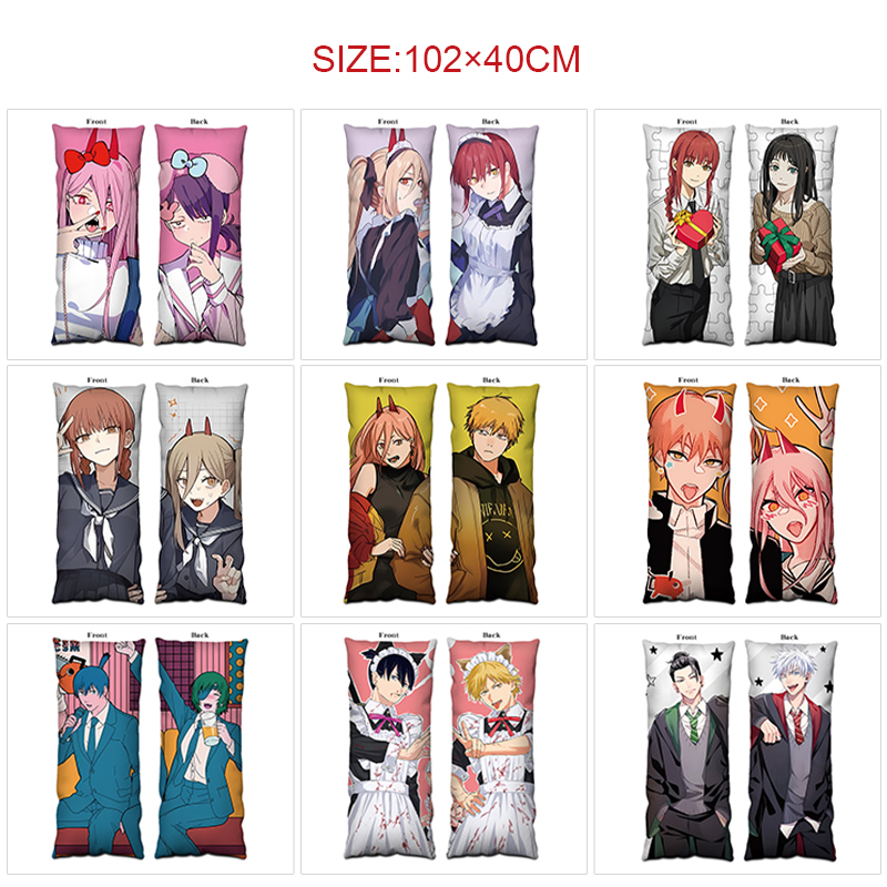 chainsaw man anime cushion 102*40cm